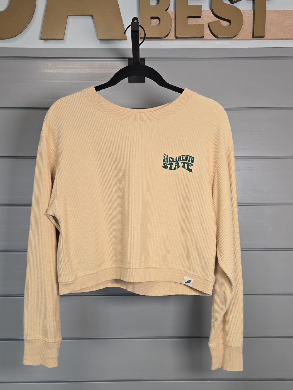 Sacramento State Crop Corduroy Pullover